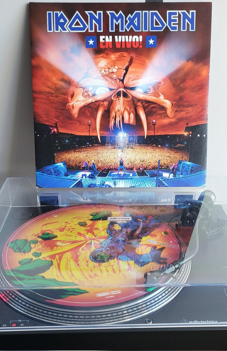 DavidGTato's tweet image. #Vinileando 

@IronMaiden EN VIVO! 
(Gatefold, Edición Limitada, Doble vinilo, Picture Disc)
#IronMaiden #EnVivo