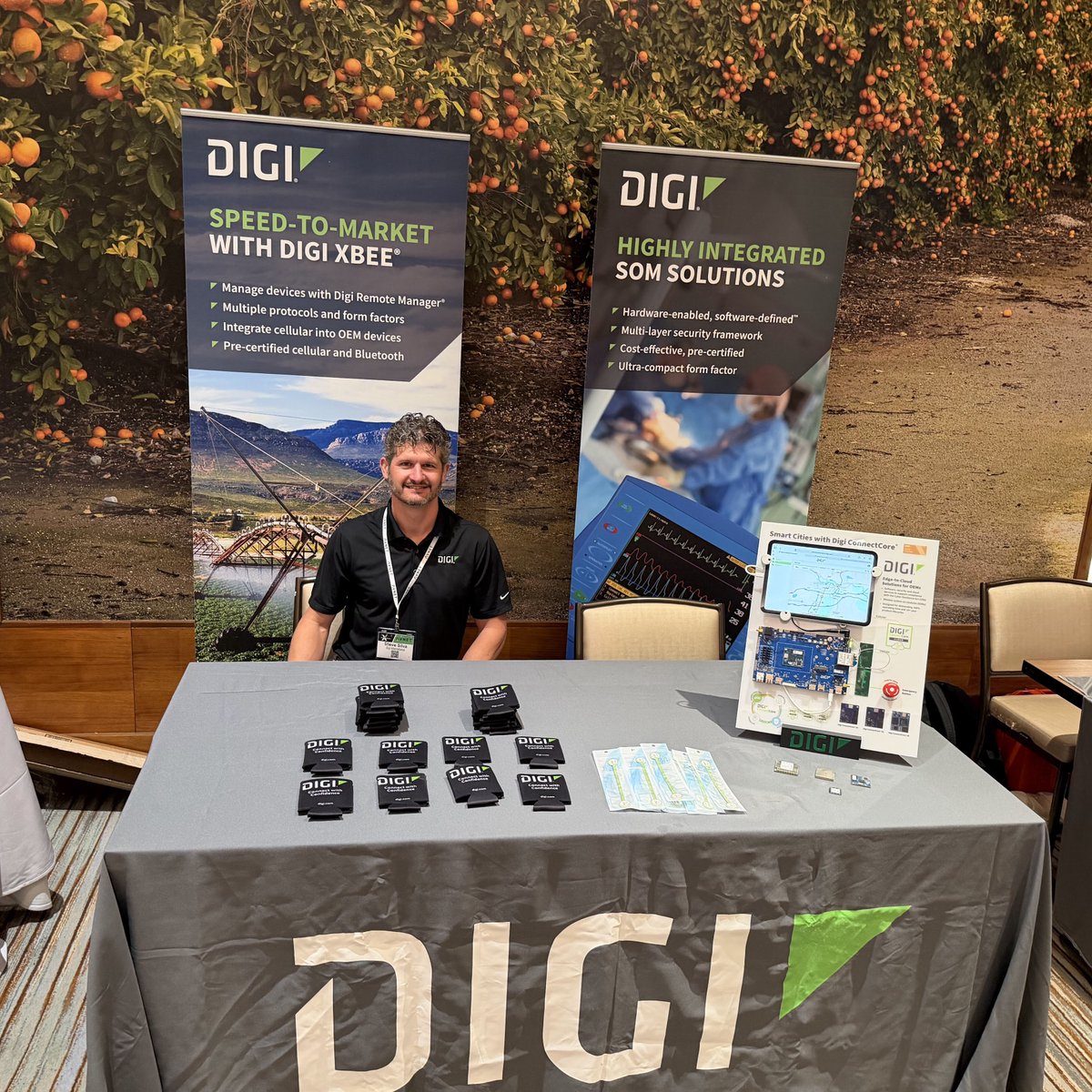 digidotcom's tweet image. This week, Digi joined AVNET TechXperience 2026 in Irvine, where #edgeAI took center stage. We connected with #engineers and industry leaders and showcased the Digi ConnectCore® 93 #SOM, based on the NXP iMX 93 microprocessor. Learn more: hubs.la/Q048wHln0