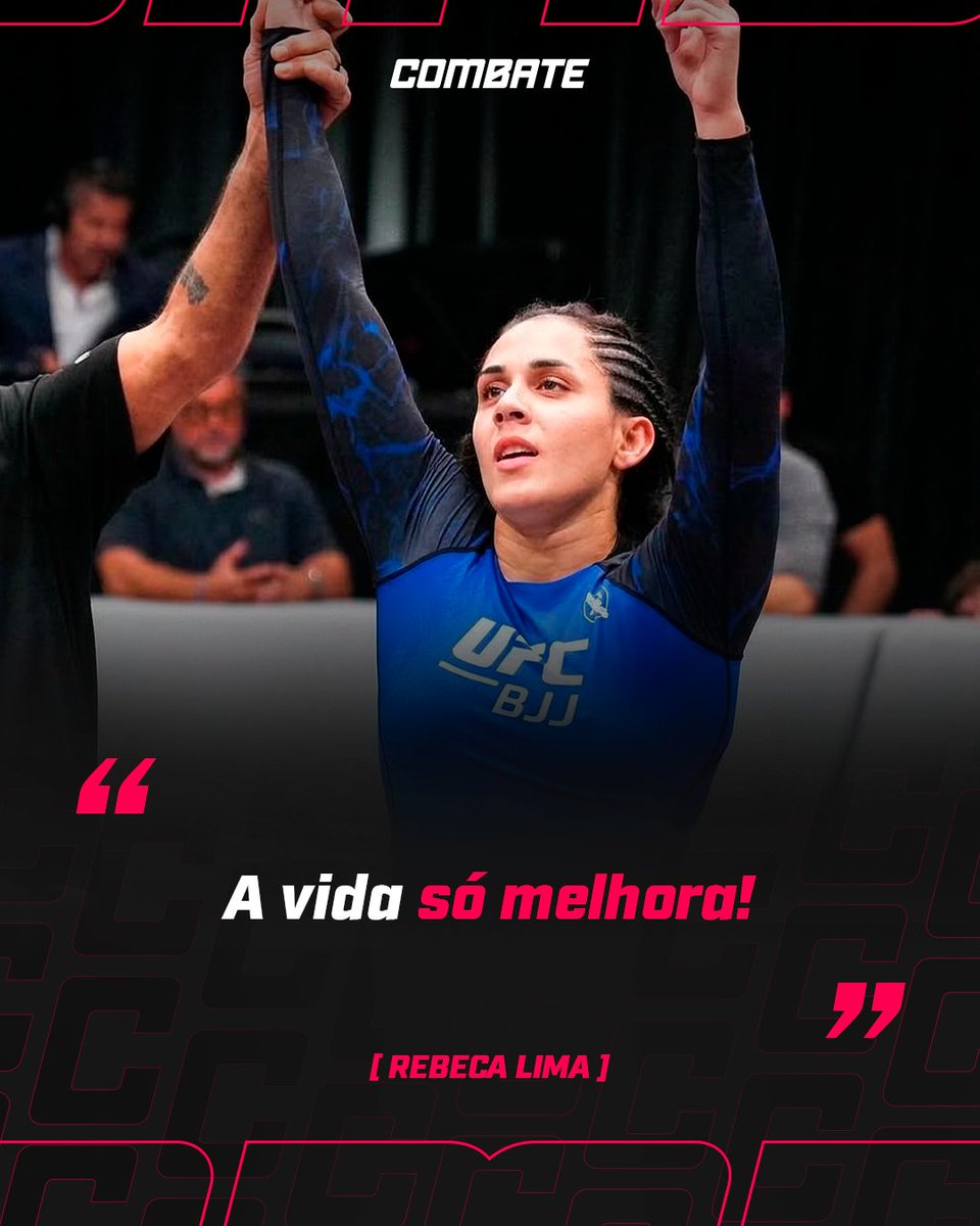 combate's tweet image. O FIM DO REINADO? 🥋🌑

Rebeca Lima vem com tudo para arrancar o cinturão de Aurelie Le Vern. Teremos uma nova campeã no UFC BJJ 7? Dia 2 de abril, às 21h, você descobre ao vivo na minha tela! 🏆👀

*Contém texto alternativo.

#UFCBJJNoCombate #Combate #JiuJitsu