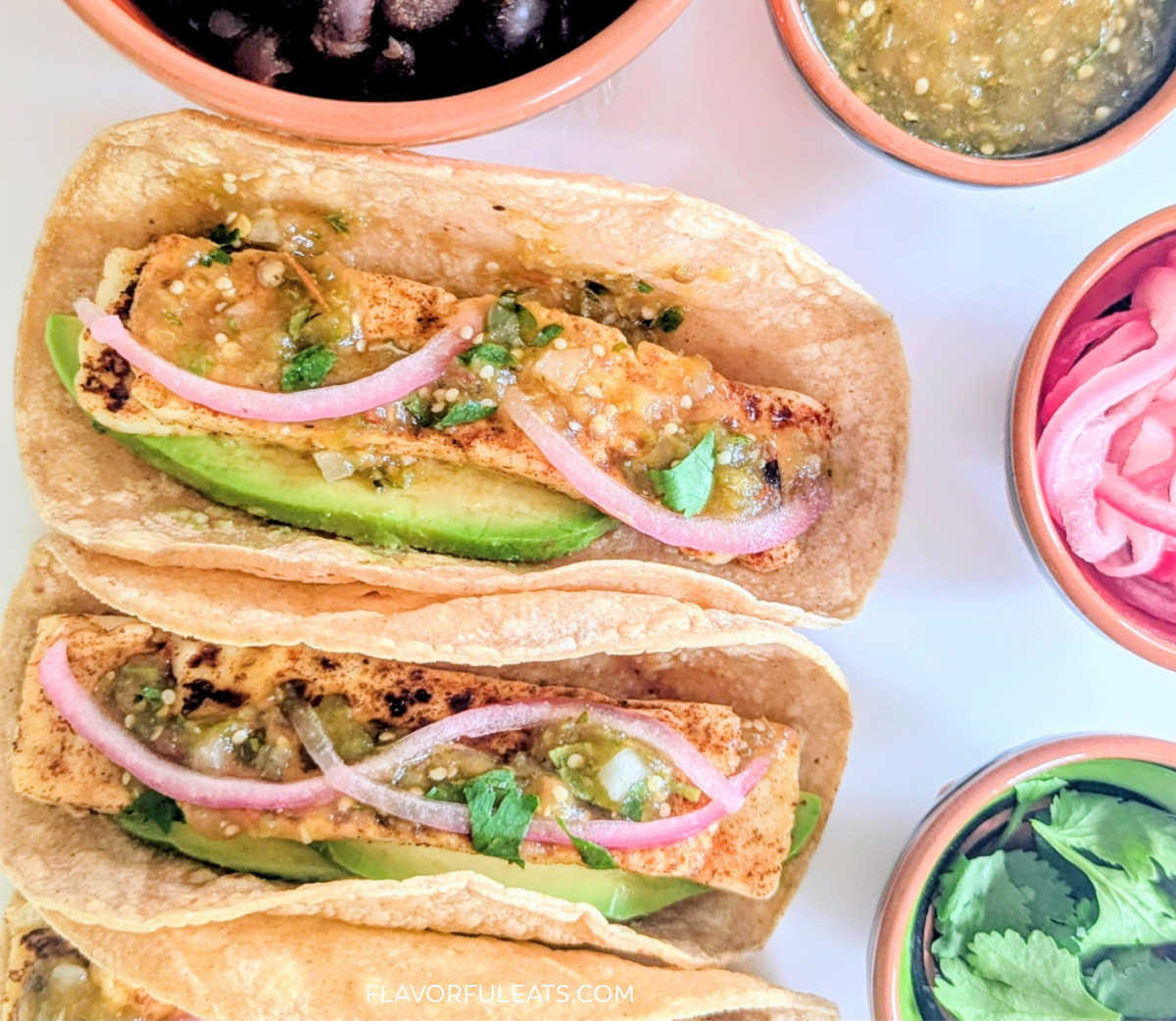 Panela Cheese Tacos flavorfuleats.com/panela-cheese-… 
#cheese #tacos #Mexicanfood #dinner #homemade #homecooking #delicious #easyrecipes #foodies #flavorfuleats #vegetarian #queso #dinnerideas #tasty