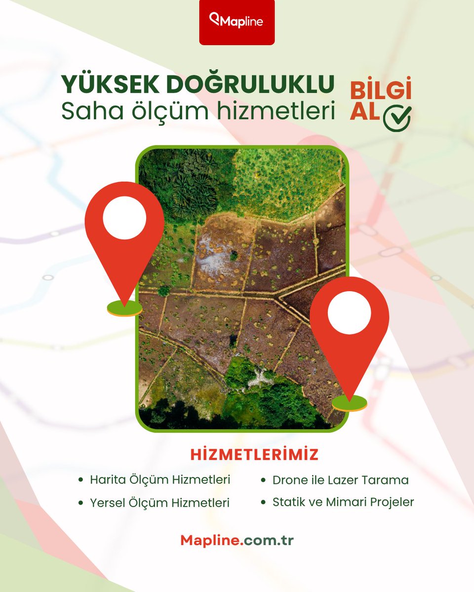 Maplinemuh's tweet photo. Yüksek Doğruluklu Saha Ölçüm Hizmetleri için #Mapline Mühendislik firması. 

#DroneÖlçüm #AraziÖlçümü #MimariProjeler https://t.co/qyqa4Wqgyo