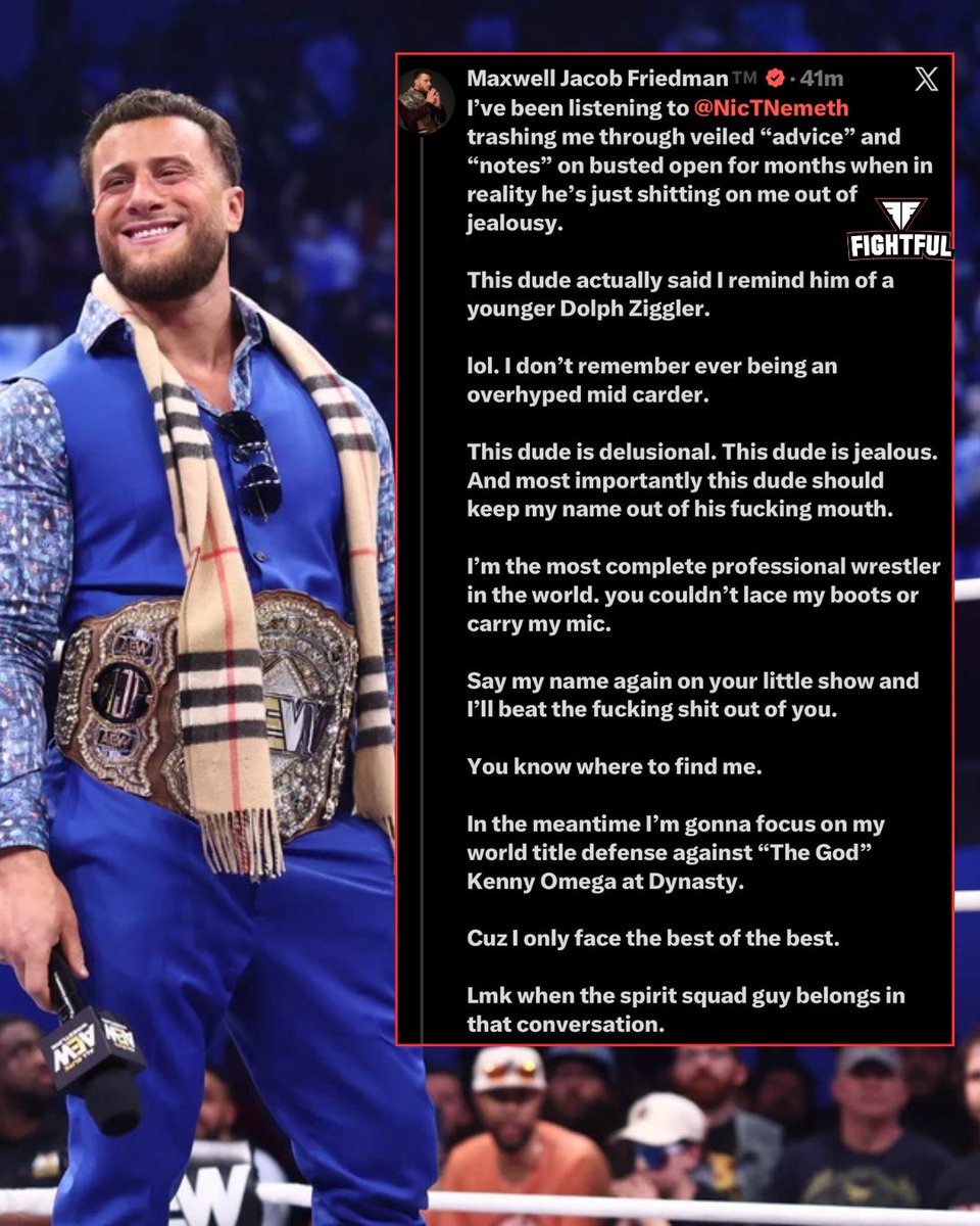 Fightful Wrestling tweet media