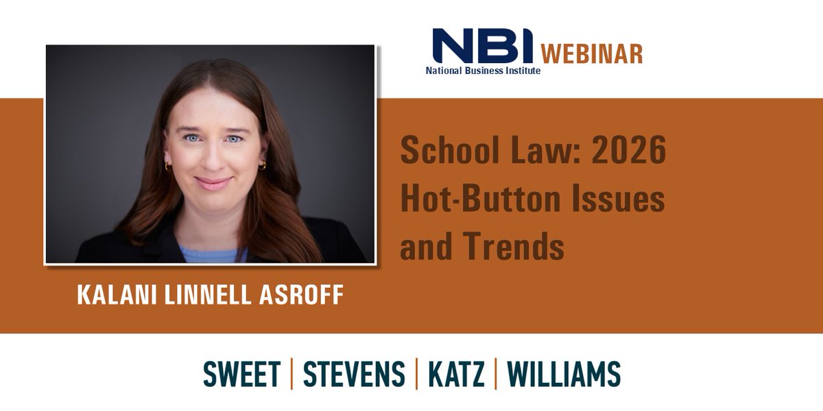 Sweet Stevens Katz & Williams tweet media