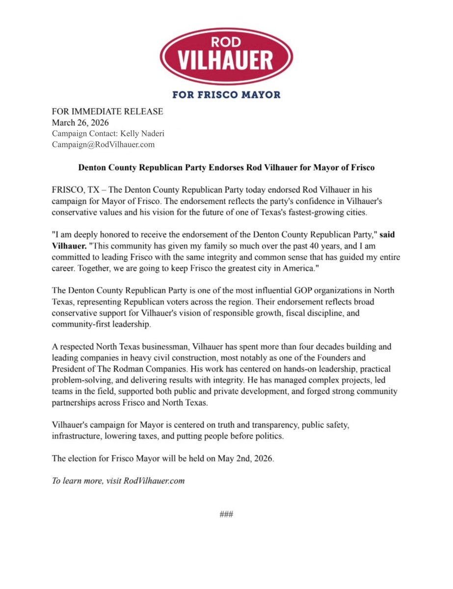 Rod Vilhauer tweet media