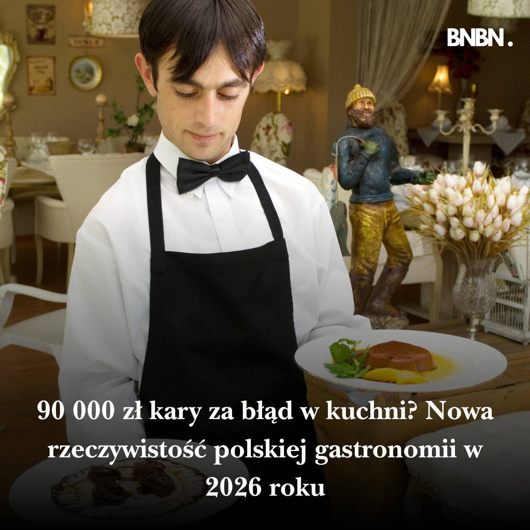 bnbnpolska's tweet image. Polska gastronomia w 2026 roku to rynek wielkich kontrastów. Z jednej strony branża pędzi po historyczny rekord 100 miliardów złotych przychodu, napędzana ożywieniem w turystyce i rosnącymi płacami..

#Gastro2026 #HoReCa #DarkKitchen
