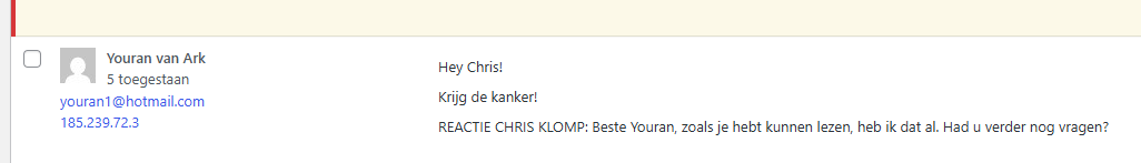 Chris Klomp tweet media