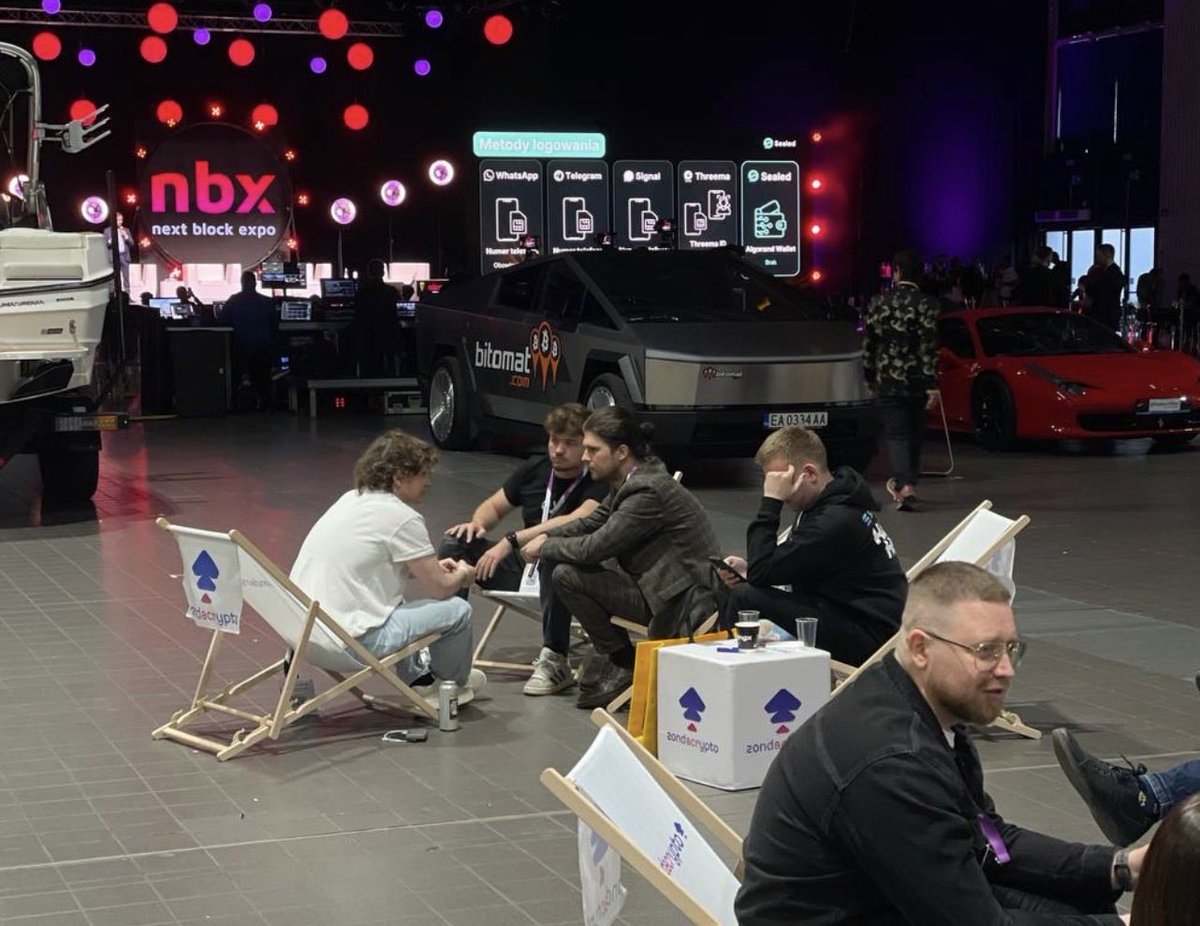 Sallar was present at Next Block Expo 2026 in Warsaw, representing the community throughout a conference filled with meetings, promising new contacts, and strong support from dedicated community members. The team recorded countless interactions with people visiting the booth and