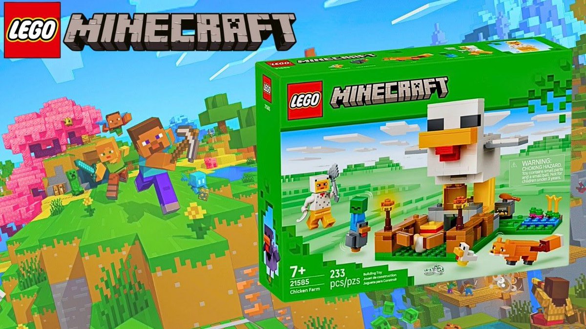 BuilderAutistic's tweet photo. LEGO MINECRAFT 21585 CHICKEN FARM
https://t.co/1XVCXTPPK9 https://t.co/r2Abgb2BDj
