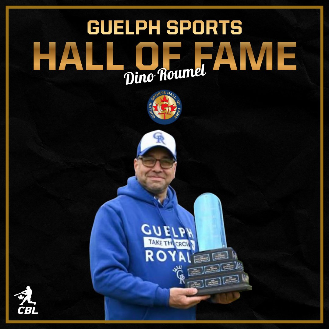 CBL1919's tweet image. Congrats to the great Dino Roumel on his induction to the Guelph Sports Hall of Fame! His accolades are well listed in the post by @GuelphRoyals , but even more important is the respect and loyalty that his past and current players have for him. #CanadasLeague 🇨🇦