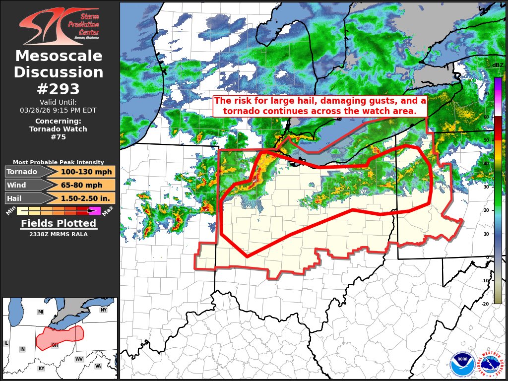 NWS Storm Prediction Center tweet media