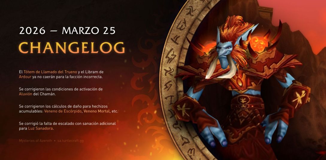 Turtle WoW SA tweet media