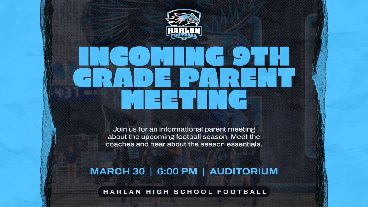 Harlan Hawk Football tweet media