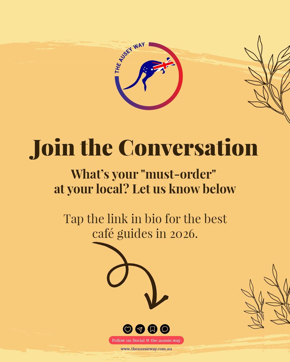 the_aussie_way's tweet image. ☕🌏 #BeyondTheBrew, there’s a whole world of flavour waiting to be explored.
From Melbourne’s iconic laneways to hidden coastal café gems,  #AustralianCoffee cities offer more than just a great #flatwhite. 🇦🇺✨

📖 Read more: buff.ly/ztTneds 

 #CoffeeLovers  #CafeLife