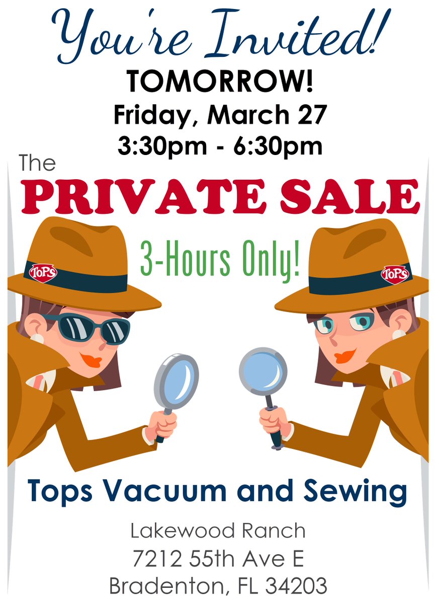 TopsVacAndSew's tweet photo. 🧵 Private Sale TOMORROW: Free Thread for All! 3-Hours Only! - https://t.co/TCqsAS6iZA https://t.co/pmpD2Qotry