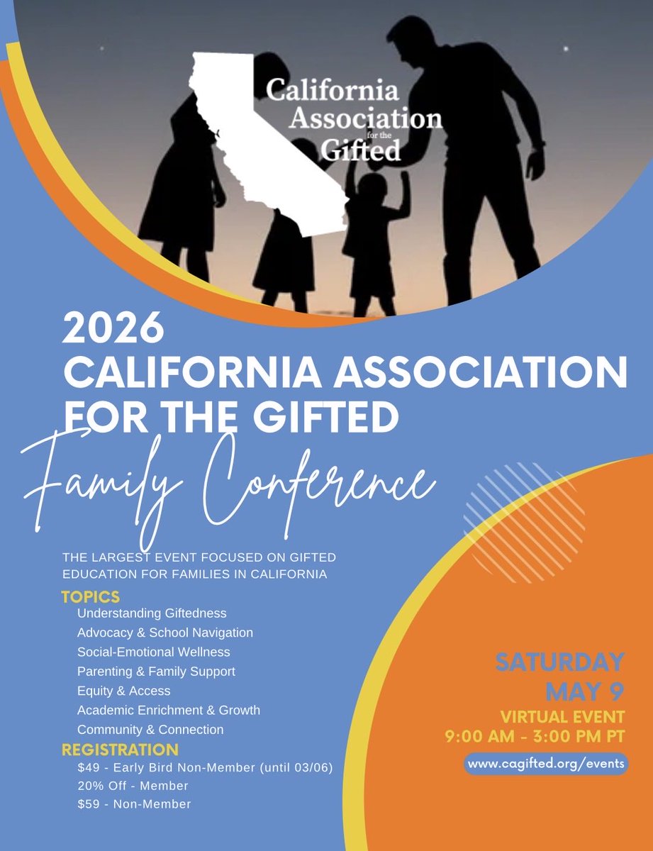 California Association for the Gifted tweet media