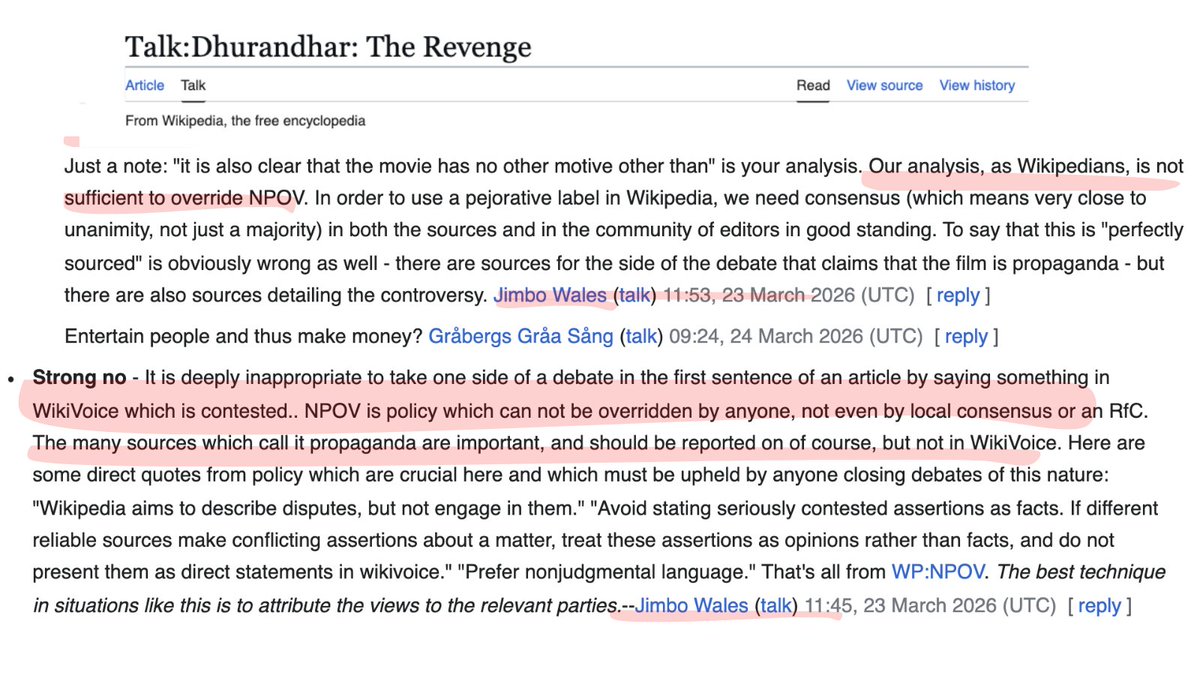 NPOV tweet media
