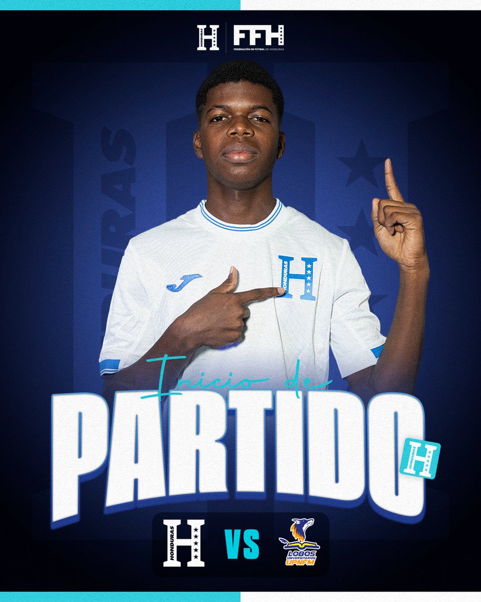 FFH_Honduras's tweet photo. ⏱️ INICIA EL PARTIDO
💥 ¡Con garra y corazón catracho, nuestra #HU20 sale a dejarlo todo!
⚽️Partido de Preparación
#HU20🇭🇳 🆚 Lobos UPNFM
🏟️Carlos Miranda, Comayagua
💙 ¡Vamos #Cipotes!
#LaH #FFH #Honduras #U20 #FechaFIFA https://t.co/CyfoYB02Yh