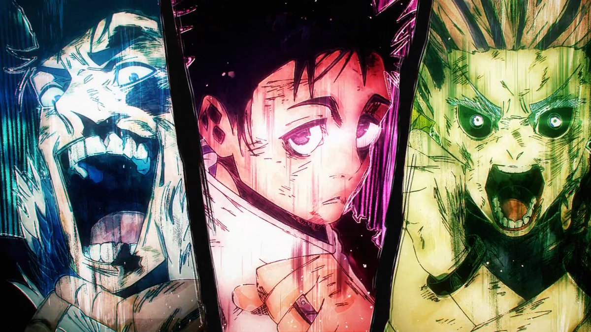ElRaiFanduber's tweet photo. Este es SIN DUDA mi episodio favorito de Jujutsu Kaisen hasta ahora. Tenía miedo de que un solo capitulo no pudiera adaptar toda la pelea, pero fue una adaptación PERFECTA. Gracias MAPPA, si pudiera me casaría con todos los trabajadores. https://t.co/aHdTE3t0ia