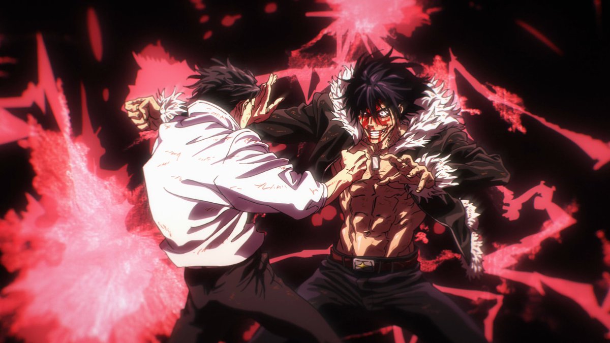 ElRaiFanduber's tweet photo. Este es SIN DUDA mi episodio favorito de Jujutsu Kaisen hasta ahora. Tenía miedo de que un solo capitulo no pudiera adaptar toda la pelea, pero fue una adaptación PERFECTA. Gracias MAPPA, si pudiera me casaría con todos los trabajadores. https://t.co/aHdTE3t0ia
