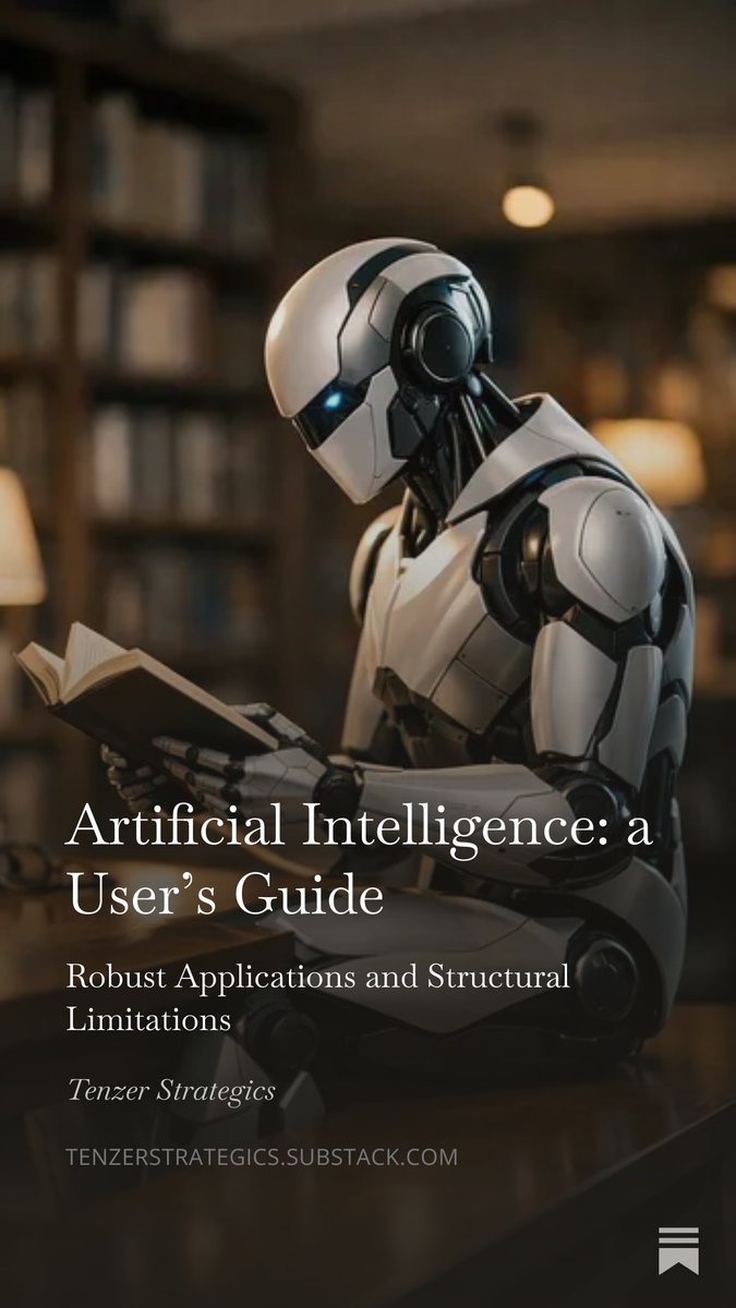 NTenzer's tweet photo. In this 172nd in-depth post on my IR blog—the fourth of six that Constantin @VaillantTenzer and I are dedicating to the connections between AI and international relations—we explore what AI can do, but also what it is incapable of.
A few myths debunked.
https://t.co/kYMx014woz https://t.co/K2oLviJPFL