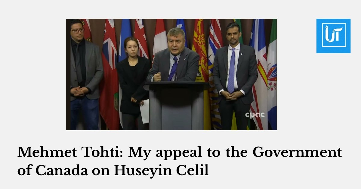 Uyghur Times English tweet media