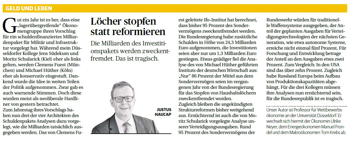 Justus Haucap tweet media