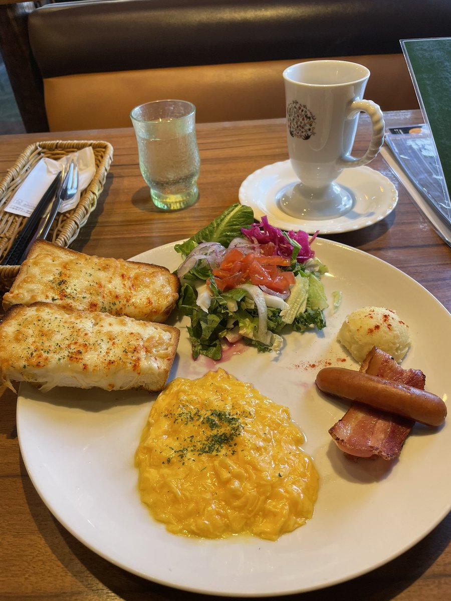 dragon3141's tweet photo. びっくりドンキー
モーニングセット https://t.co/BoodzpszIS