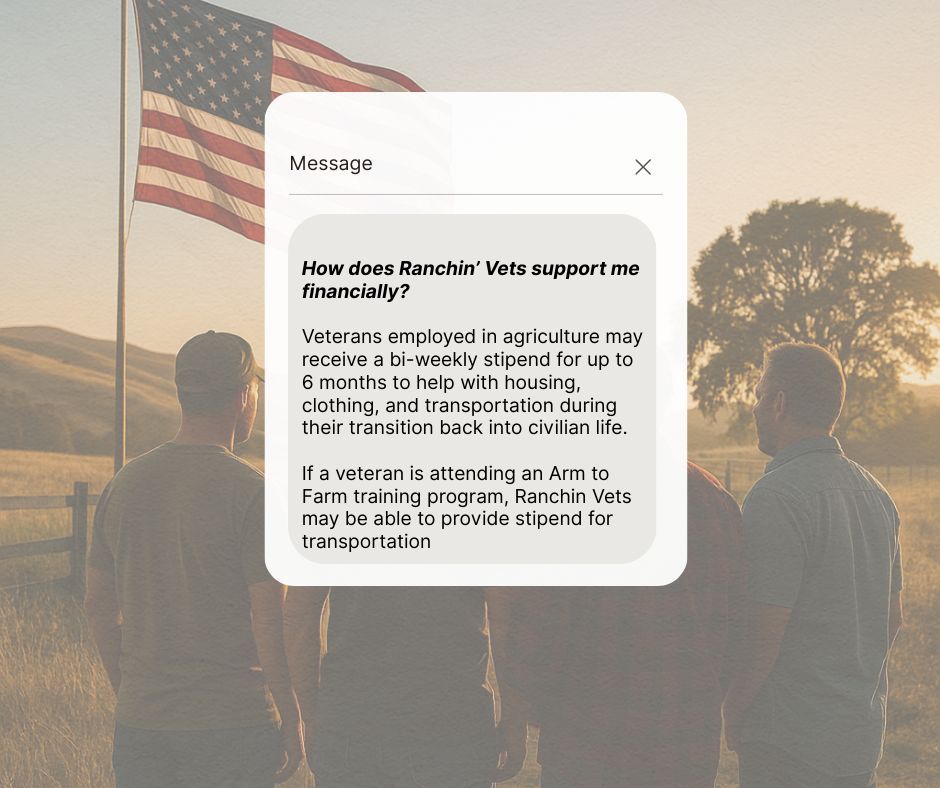 ranchinvets's tweet photo. A message we hear more often than you’d think.
A path not many talk about.

You don’t need experience.
You don’t need a perfect plan.

You just need a place to start...We’ll meet you there.

#RanchinVets https://t.co/3uFyzCYIcH