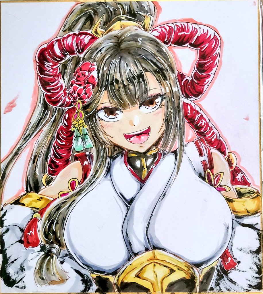 #割るのです王子
当日 4/18 取りに来られる方向けですが。 
カラー 5000 
モノクロ 2000
くらいで 色紙受け付けてみます。

こぴかさんのサークルスペースでお渡しする感じで。 