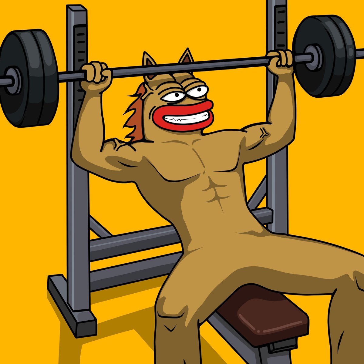 while they watch

Donkee in the gym

building strength for launch 🚀