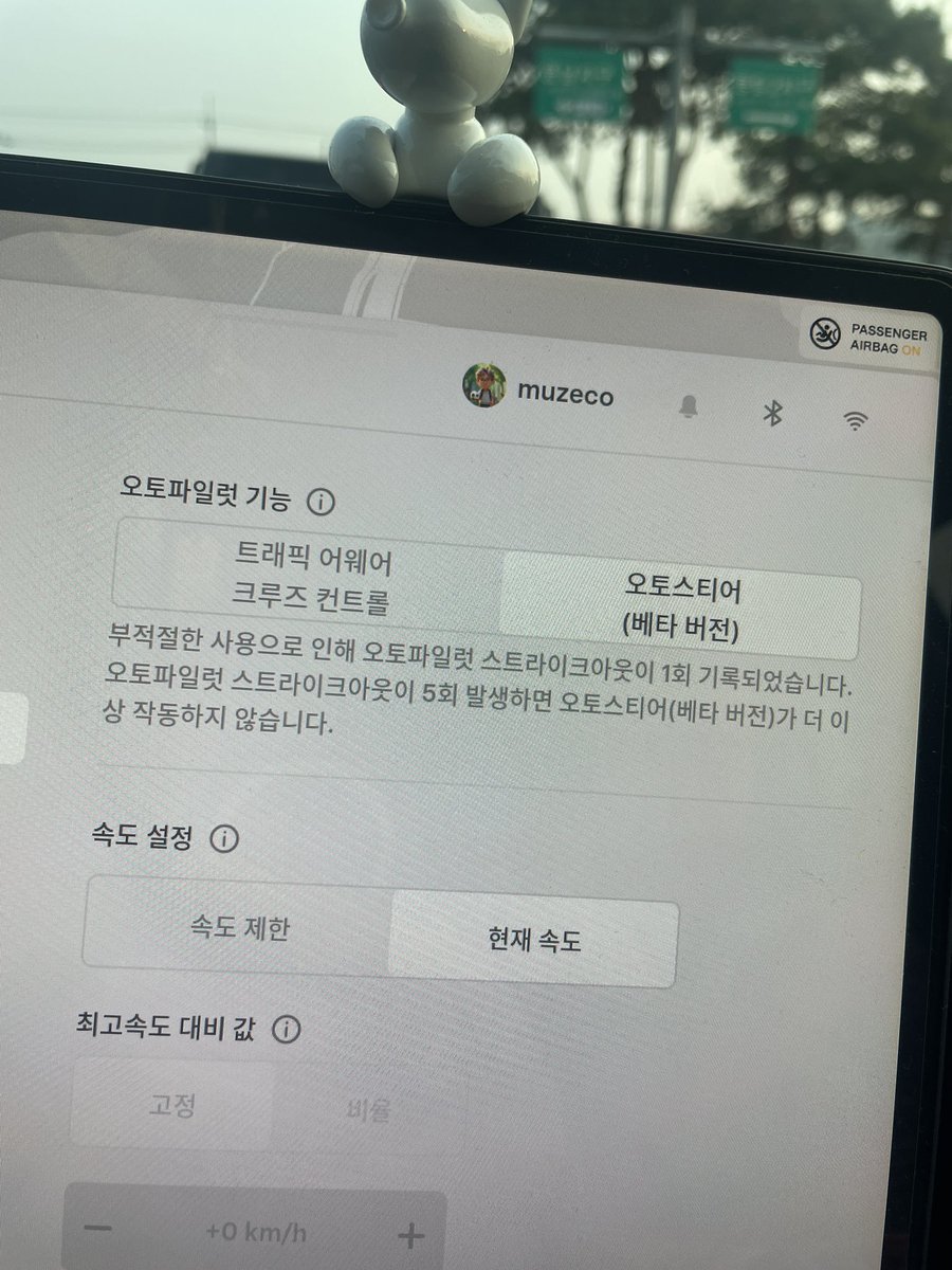 걸렸다!! #오토파일럿 #테슬라 #tesla