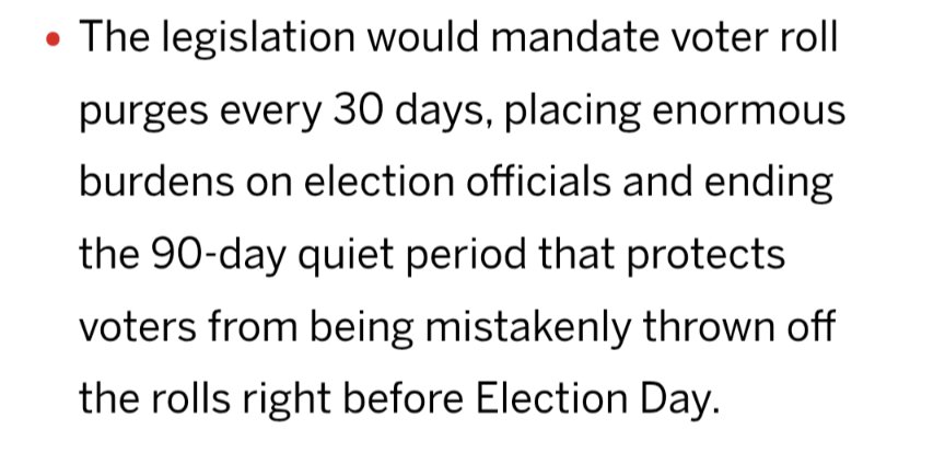 deeeezil's tweet photo. @ronrule Now talk about the feds 'reviewing' voter rolls and eliminating 'non-citizens' with a false positive rate in the 90% range
This is all about stopping voters not registers as republican from voting.
https://t.co/4X9gOPOQd6 https://t.co/KI9qImArdC