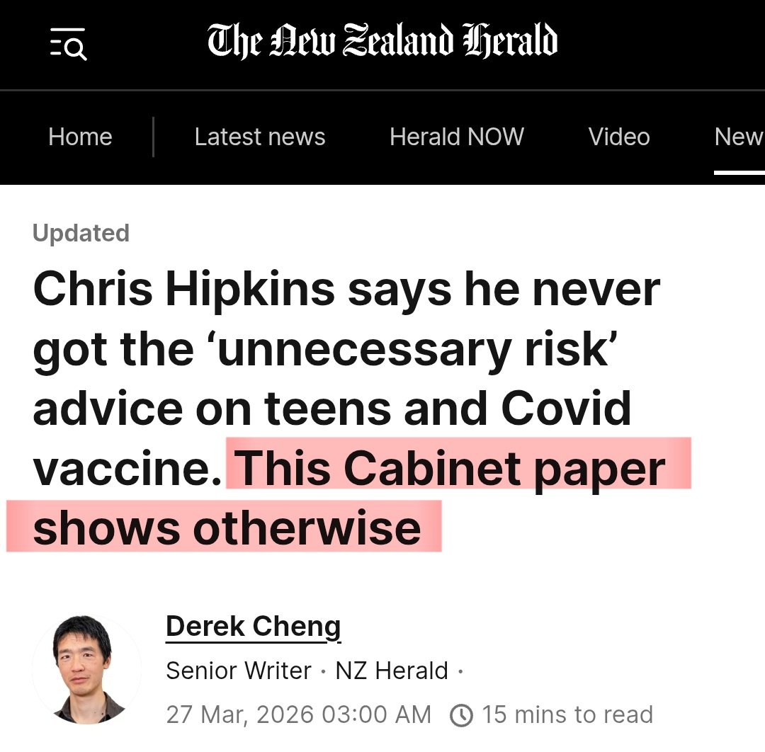 NuZillund's tweet photo. Children were hurt 

Hipkins l1ed to cover up his bad decision

In any normal democracy this would be the end of him https://t.co/fsEpCxixud