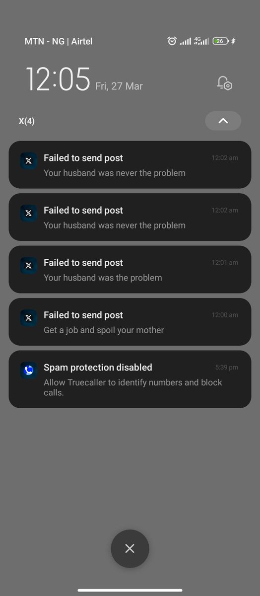 X is moving mad
Why can't I reply 😞