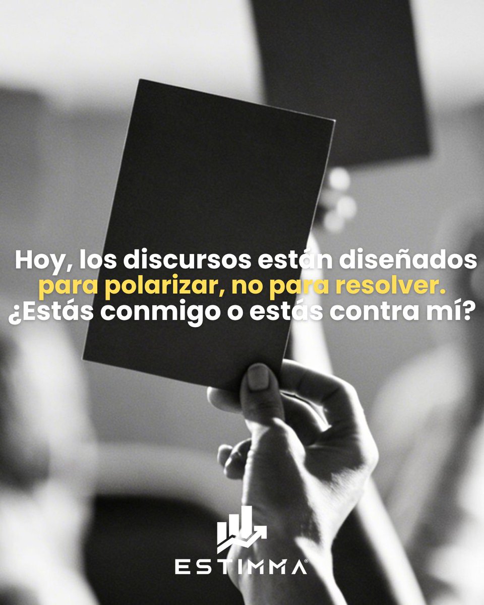EstimmaMx's tweet photo. La gente no odia la política. Más bien, está cansada de cómo se comunica. 

Síguenos en nuestro canal 📱 de WhatsApp: https://t.co/2aXf9vxQVA
•
•
#Estimma #encuestas #comunicaciónpolítica #marketingpolítico https://t.co/Gg6qUpbw6s