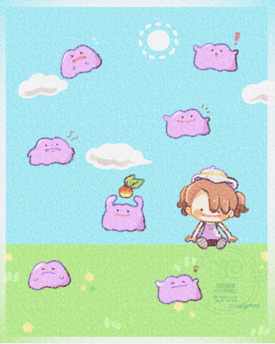 むぎぽよ。 tweet media