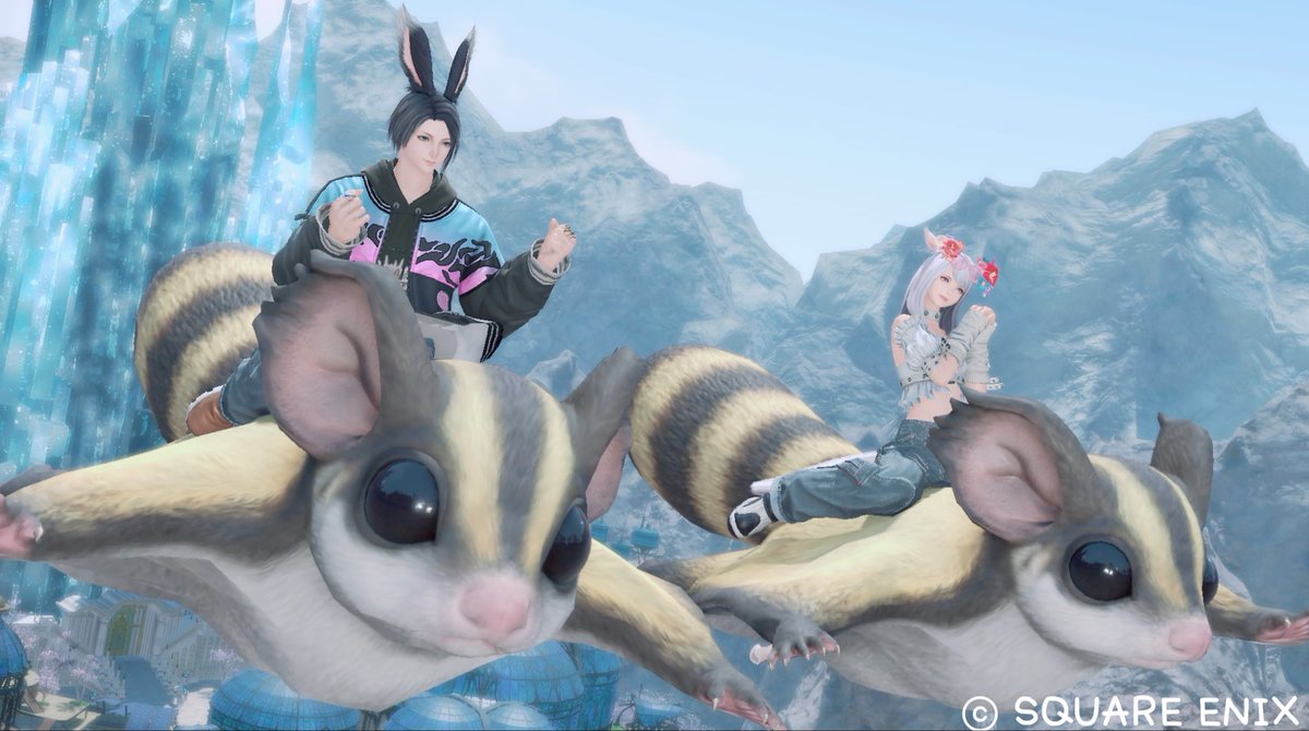 fossss7777's tweet photo. おはようございます(*´˘`*)
念願のチャイチャ交換できましたー！！！
頑張ったー！"(ﾉ*>∀<)ﾉ

 #おはミコ
 #ミコッテ
 #ヴィエラ 
 #FF14SS https://t.co/a4SrHIYoBs