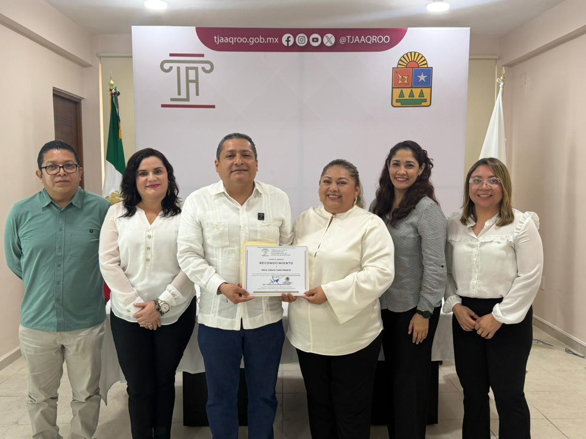 TJAAQRoo's tweet photo. En modalidad presencial y virtual, se impartió el curso “Generalidades de la autoridad garante del TJAAQROO”, dirigido al personal del Tribunal, con el fin de fortalecer conocimientos sobre transparencia, acceso a la información y protección de datos personales. https://t.co/SZyzspOEg7