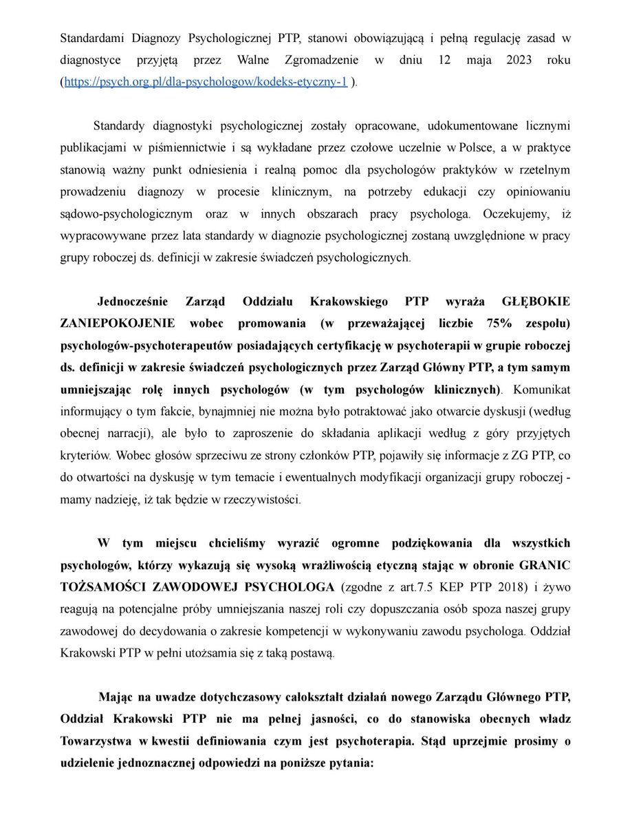 Polskie Towarzystwo Psychologiczne Oddz.Krakowski tweet media