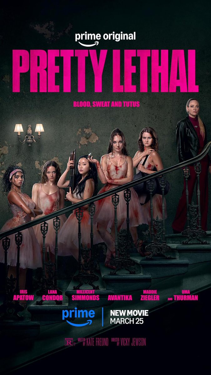 jermlikespie's tweet image. Tonight’s viewing: #PrettyLethal
(On Prime Video)