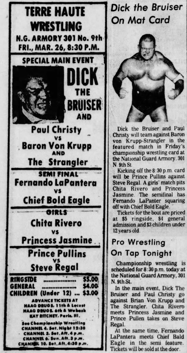 WWA; 03/25/1976
Terre Haute, Indiana
🛜 linktr.ee/rasslepod
