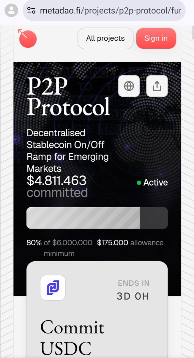 mivsanmod's tweet photo. @p2pdotfound @P2Pdotme 

P2P hampir mencapai target $6M hanya dalam waktu 20 jam (saat ini sudah $4M). 🤯

Menariknya, ini terlihat seperti onchain echo round yang digerakkan oleh institusi. Sinyal kuat kalau "smart money" mulai bergerak agresif di sini.

#ico #p2p #p2pme https://t.co/PHWb5v8cj4