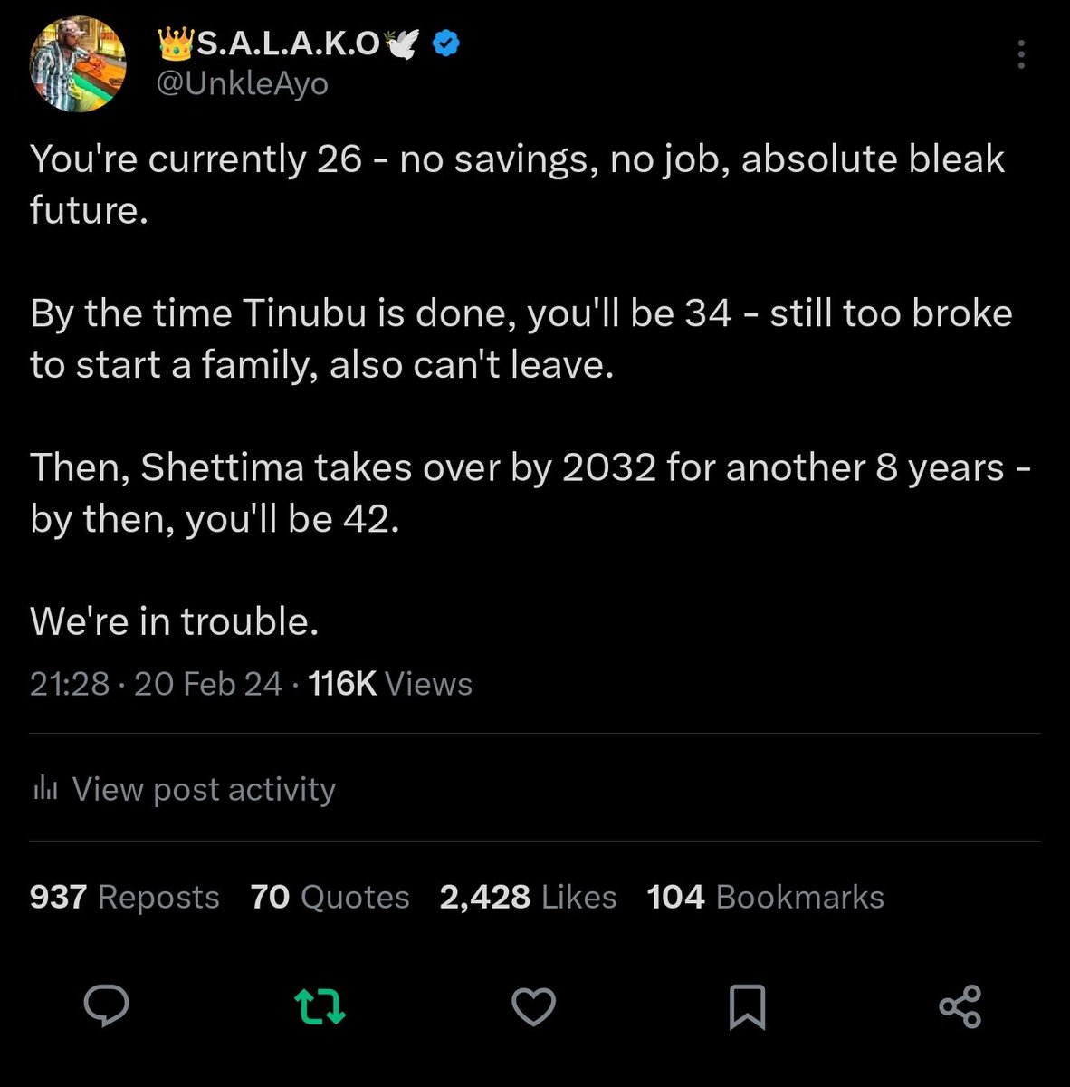 👑S.A.L.A.K.O🕊 tweet media