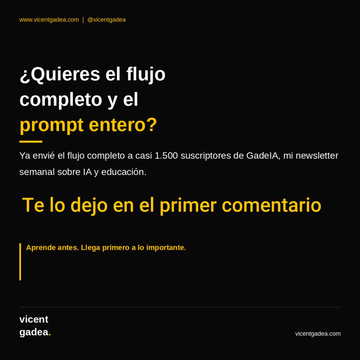 Vicent Gadea | IA tweet media