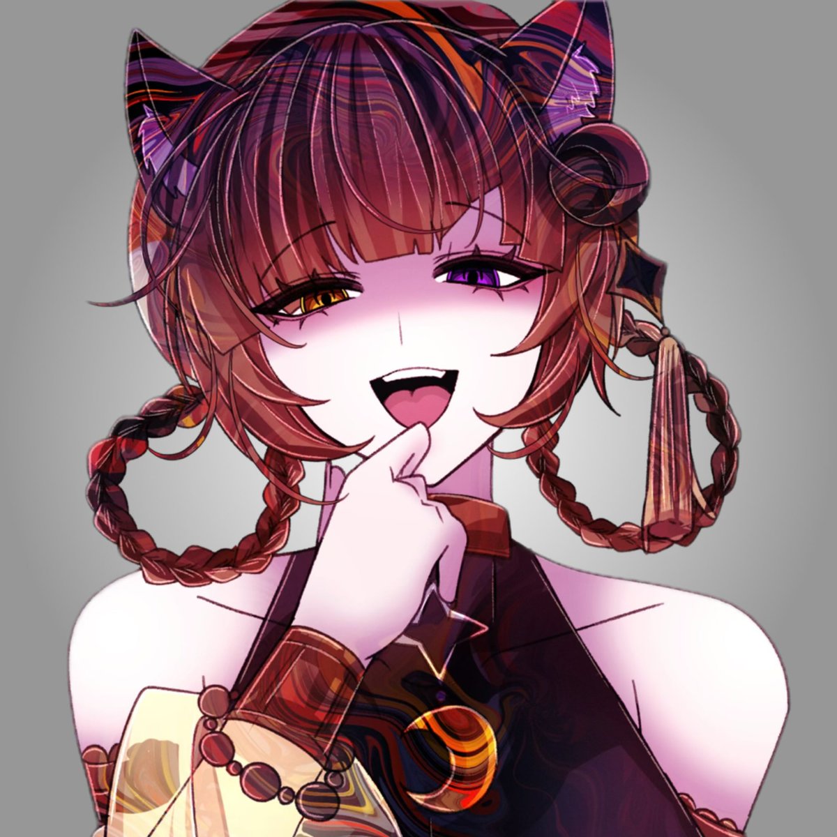 ねこづき🐈🌙大阪弁ツッコミホラゲー専門Vtuber tweet media