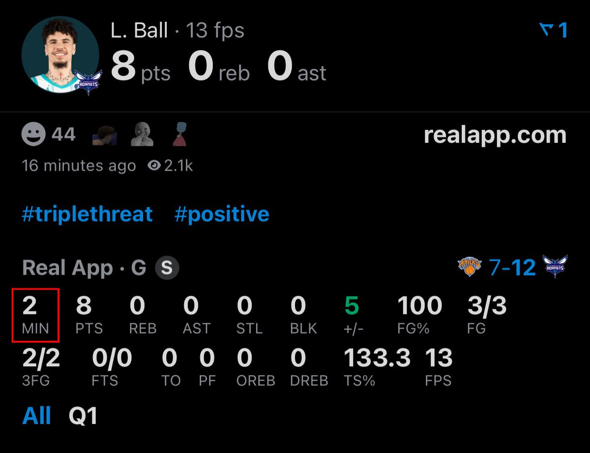 Real App tweet media