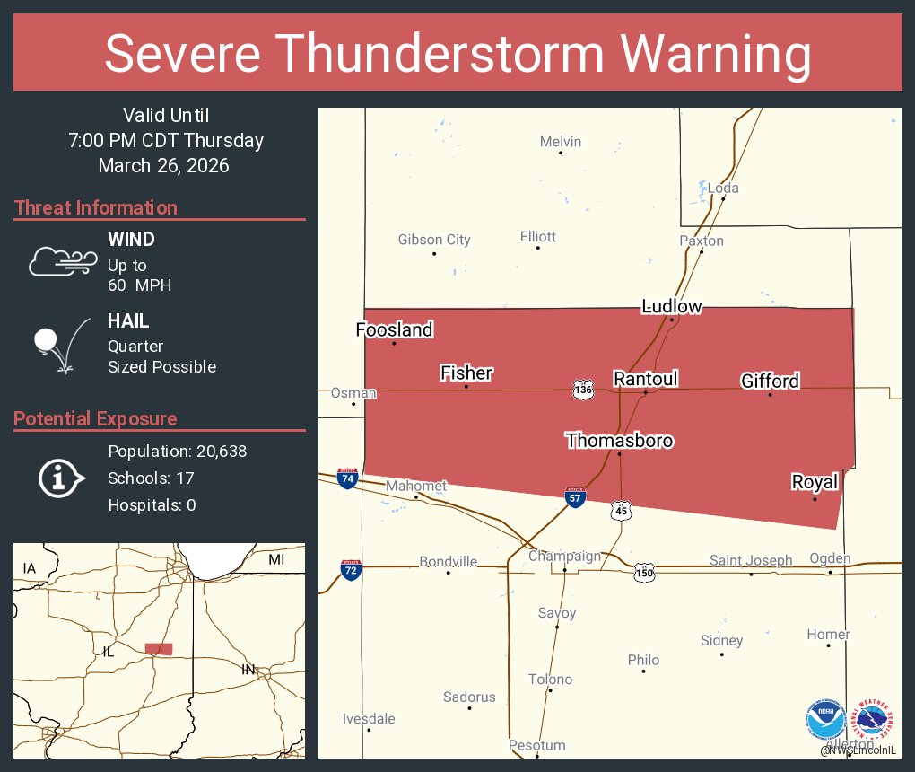 NWS Lincoln IL tweet media