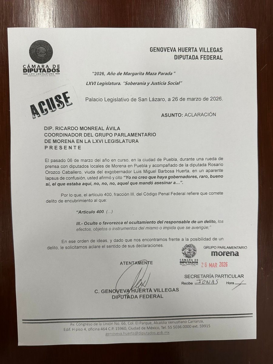 Genoveva Huerta tweet media