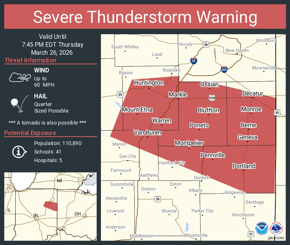 NWS Northern Indiana tweet media