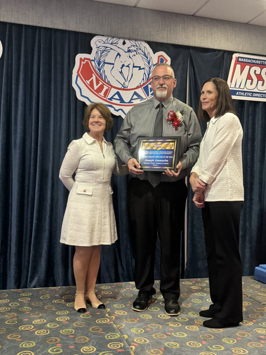 MSSADA9's tweet photo. Congrats to Joe Gamache on being named the District 1 Athletic Director of the Year! https://t.co/OcHVcd1SWk
